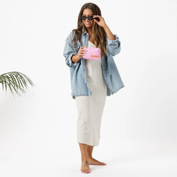 Aloha Collection Mini Pouch, ALOHA Nui, fruit punch on sandstone - Picture 5 of 7